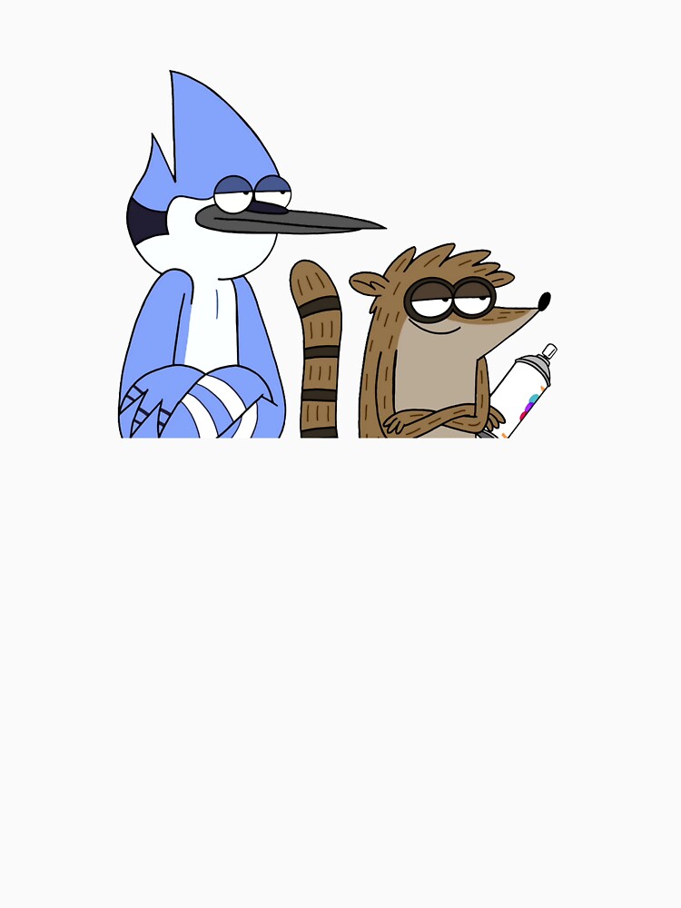 Cartoon Network Blue Bird And Raccoon