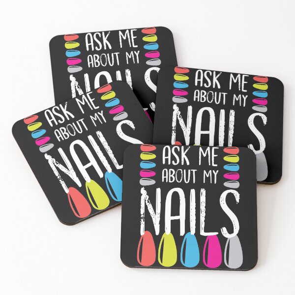 Item preview, Ask Me About My Nails designed and sold by Myshelter.