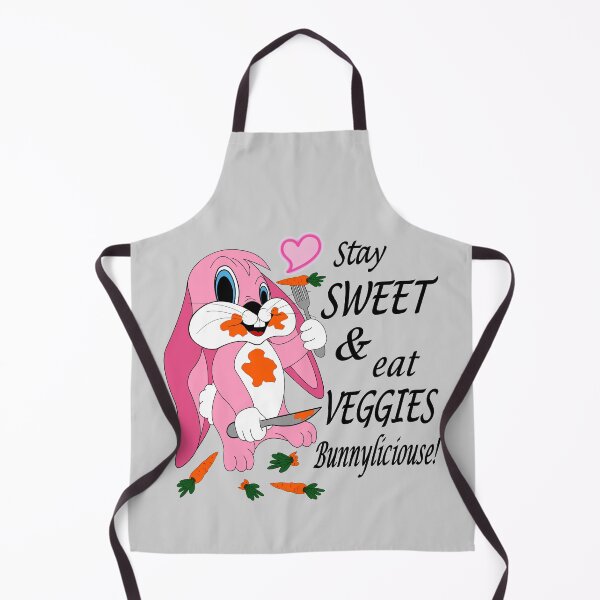 Item preview, Cute Pink Bunny for Vegan lovers designed and sold by Nattea.