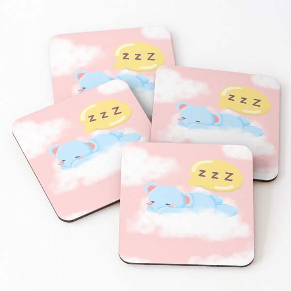 Item preview, Cute Cloud Bear Sleeping designed and sold by fluffeeair.