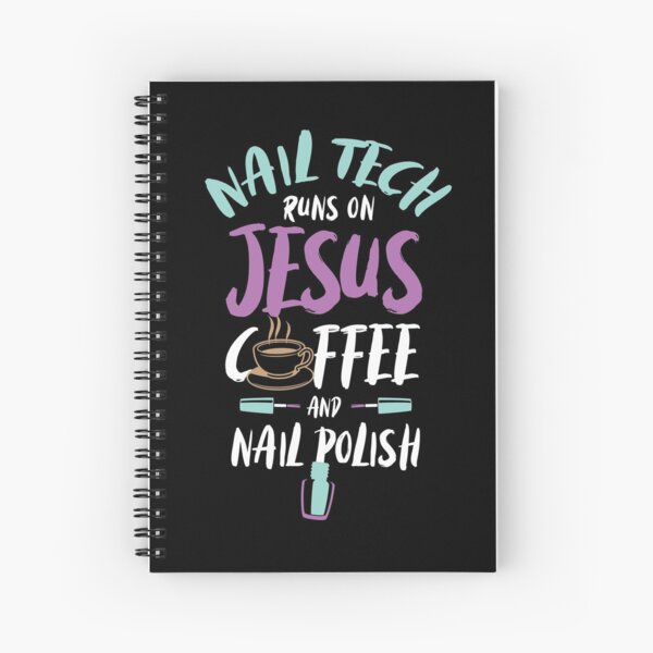 Item preview, Nail Tech Runs On Jesus Coffee And Nail Polish designed and sold by Myshelter.