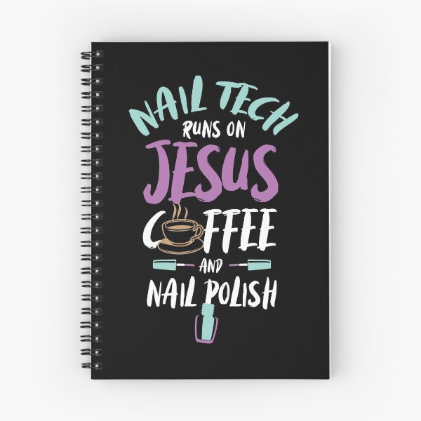 Item preview, Nail Tech Runs On Jesus Coffee And Nail Polish designed and sold by Myshelter.