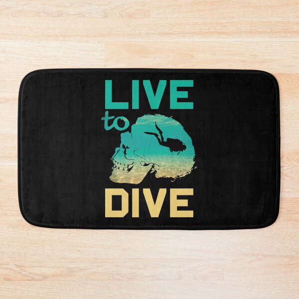 Item preview, Scuba Diving - Live to Dive designed and sold by BCreative4U.