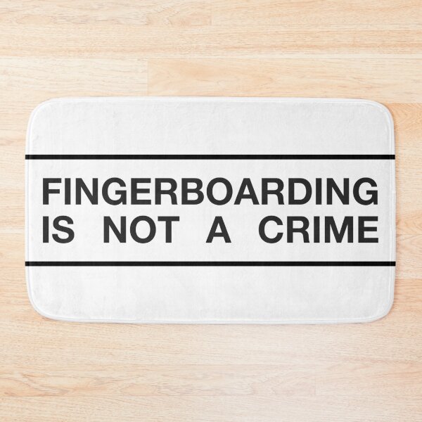 Item preview, Fingerboarding is not a crime designed and sold by overflowhidden.