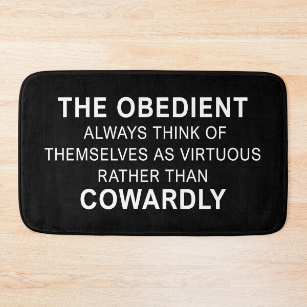 Item preview, virtue signaling Obedient Sheep Quote designed and sold by ArtOfRebellion.