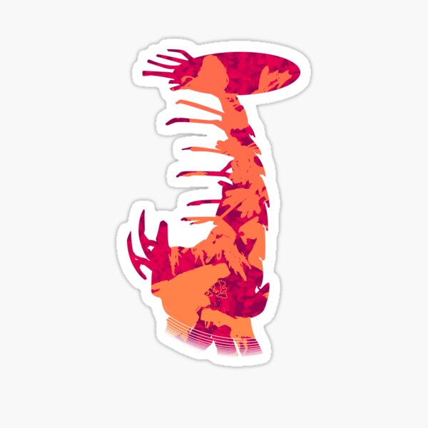 Colorful Tallneck Sticker