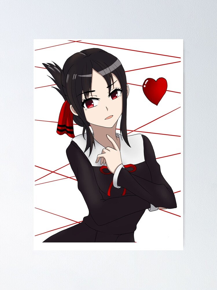 Kaguya Sama Anime Character Poster By Mkenny98 Redbubble