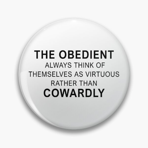 Item preview, virtue signaling Obedient Sheep Quote designed and sold by ArtOfRebellion.