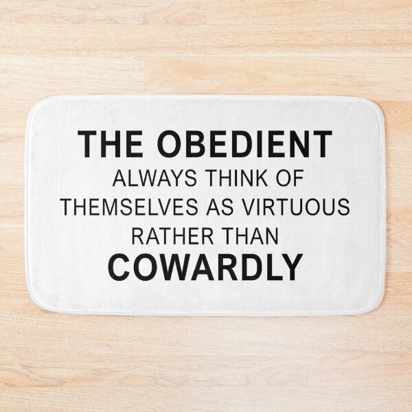 Item preview, virtue signaling Obedient Sheep Quote designed and sold by ArtOfRebellion.
