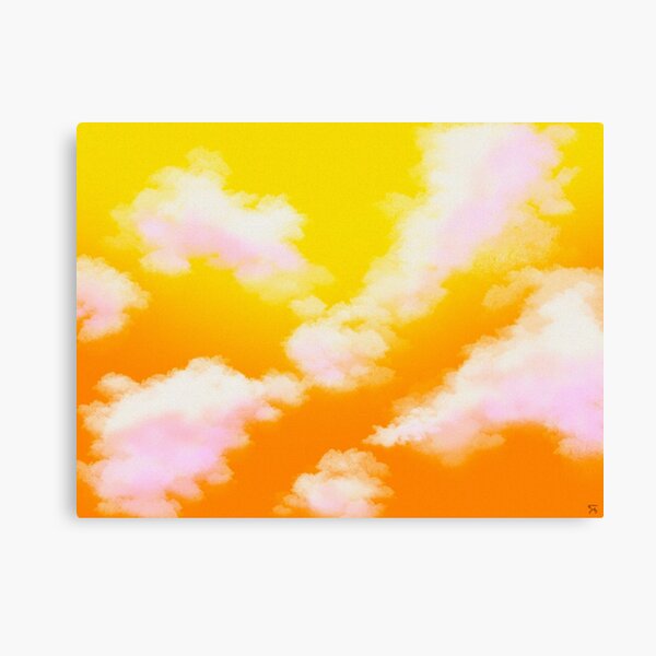 Sunset clouds Canvas Print