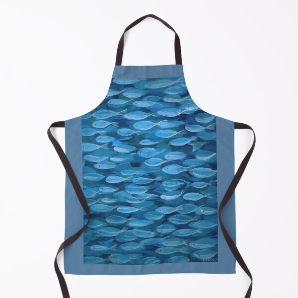 Aperçu de l'œuvre Shimmer Shoal en bleu créée et vendue par PhilipHarvey.