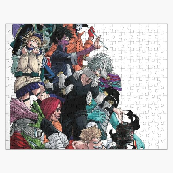 My Hero Academia Jigsaw Puzzles Redbubble