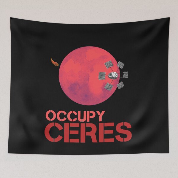 Item preview, Funny Occupy Ceres Planet quote designed and sold by OneTimeEngineer.