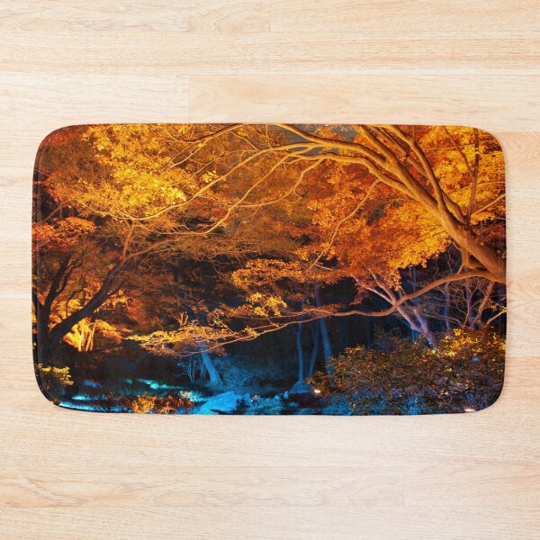 Item preview, AUTUMN NIGHT LIGHTS | Autumn Fall Photo designed and sold by PhotoStory.