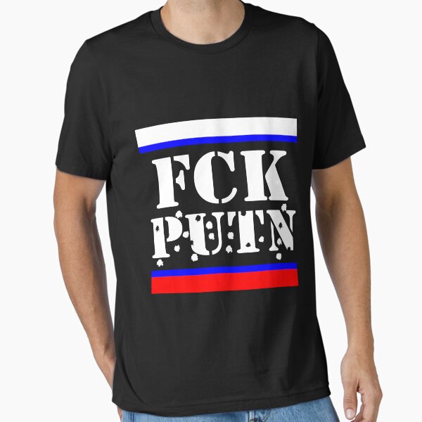 Item preview, FUCK Putin FCK Putin flag shots in white designed and sold by ShiShaka.