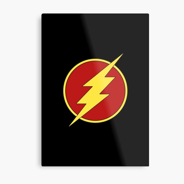 flash dc comics Impression métallique