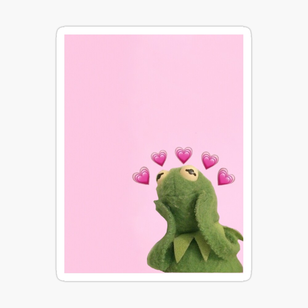 Kermit Hearts Hardcover Journal By Cheybunny Redbubble redbubble