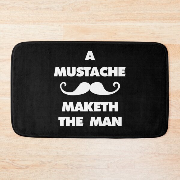 Item preview, A mustache maketh the man designed and sold by Slap-Cat.