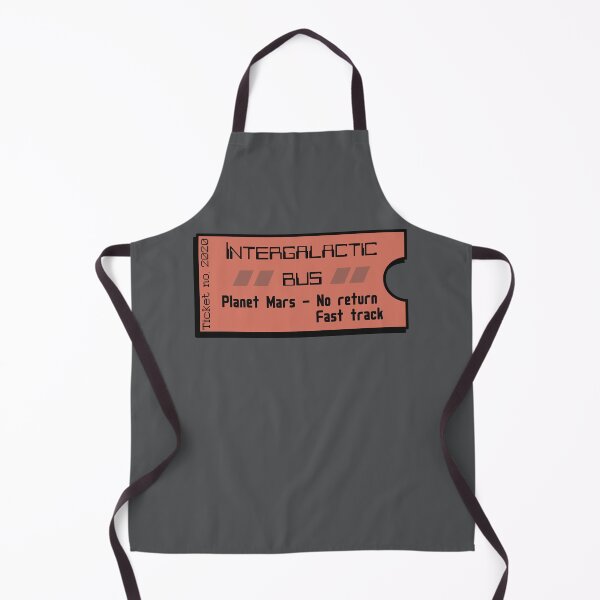 Item preview, Ticket to Planet Mars, red designed and sold by Funful.
