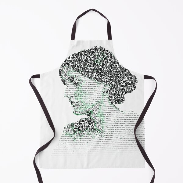 Item preview, Virginia Woolf - Word Portrait (with words from Mrs. Dalloway) designed and sold by goldenanchor.