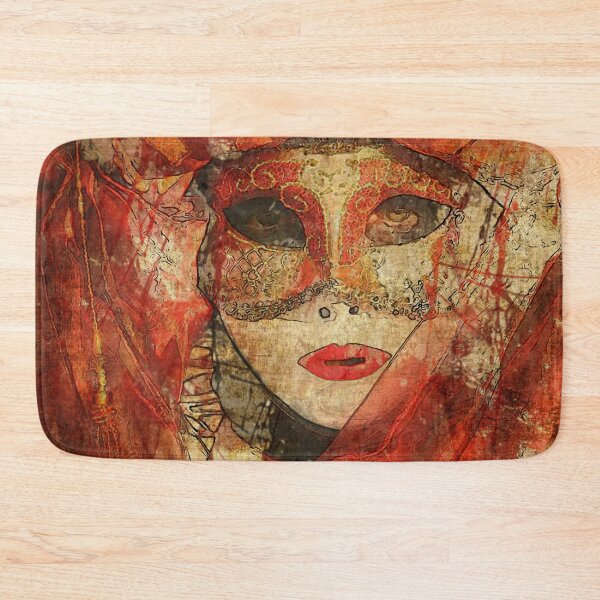 Item preview, Mask of the woman in red designed and sold by CatCoconut-Art.