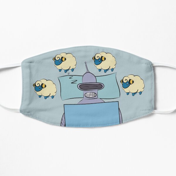 Do Androids Dream of Electric Sheeps? Flat Mask