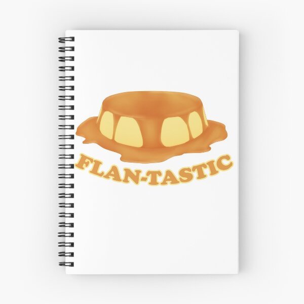 Item preview, Flan-tastic pun funny design designed and sold by Sipsta.
