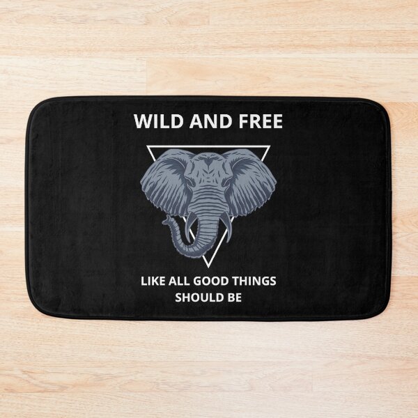 Item preview, Elephants - wild and free designed and sold by TeeZoneZtore.
