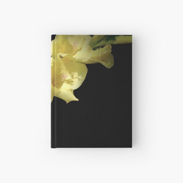 Diolus - Bold Yellow Gladiolus Photograph Hardcover Journal