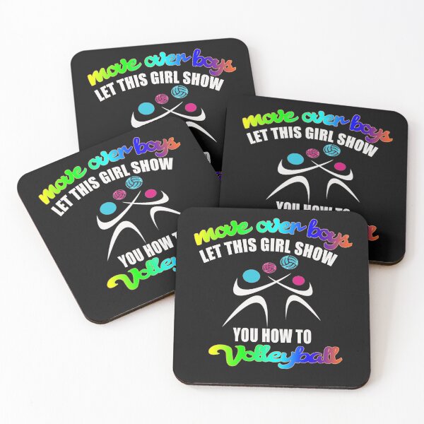 Item preview, Move Over Boys Let This Girl Show You How To Volleyball T-Shirt  designed and sold by bestdesigns2020.