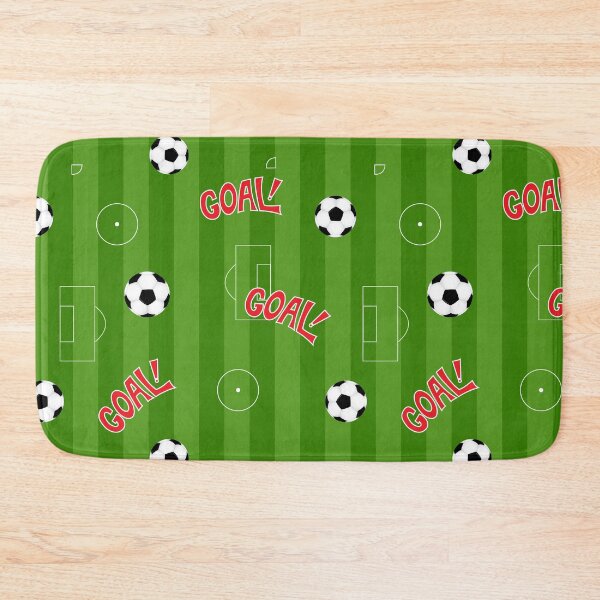 Item preview, Football Pitch | Soccer Field and Footballs designed and sold by CreativeTwins.