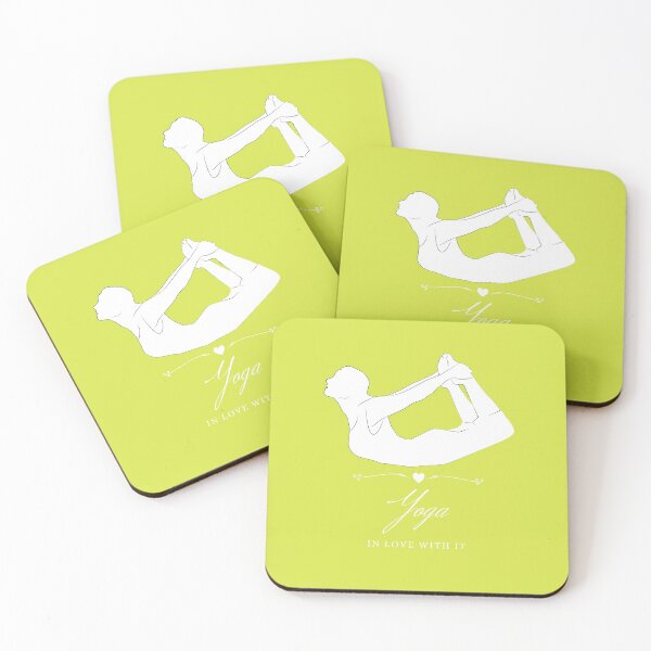 Item preview, Bow Pose Yogini - In Love with Yoga designed and sold by PacificStreams.