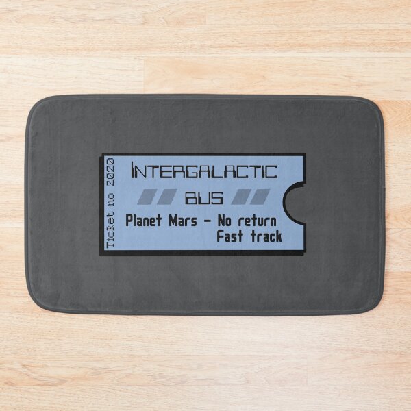 Item preview, Ticket to Planet Mars, Blue designed and sold by Funful.