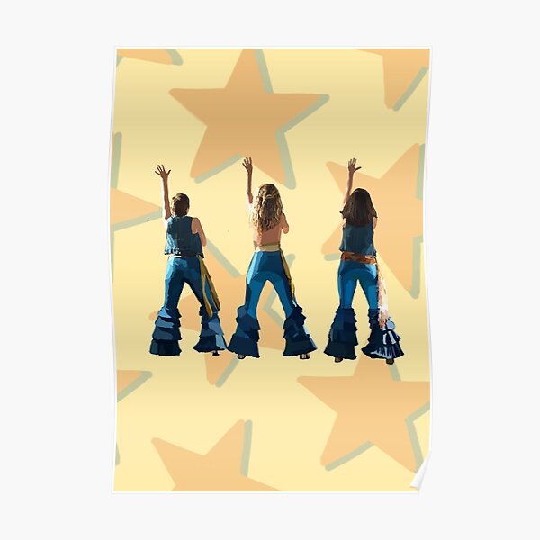 Mamma Mia Donna and the Dynamos Inspired Artwork Poster