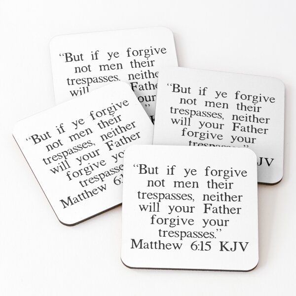Item preview, Matthew 6:15 KJV designed and sold by IBMClothing.