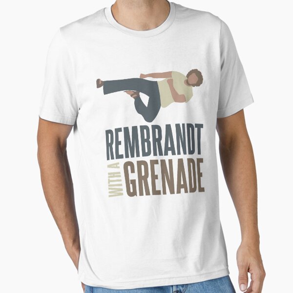 Item preview, Rembrandt With a Grenade designed and sold by McPod.