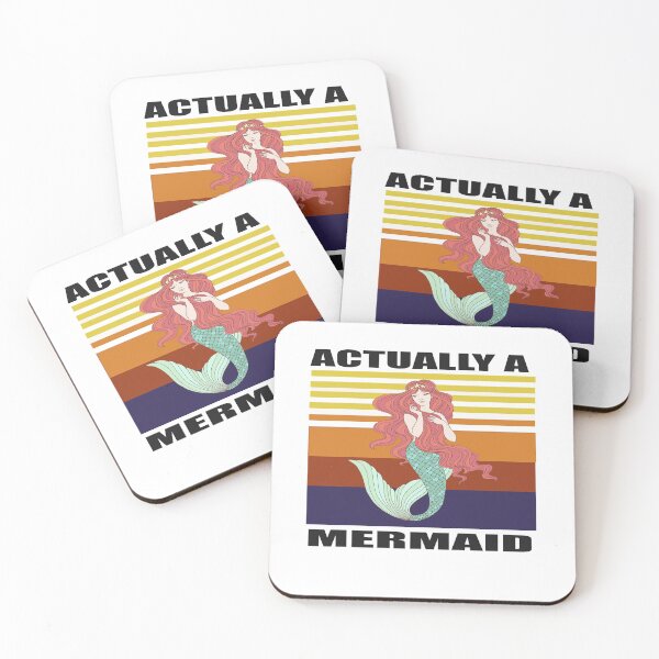 Item preview, Actually a Mermaid T-Shirt  designed and sold by bestdesigns2020.