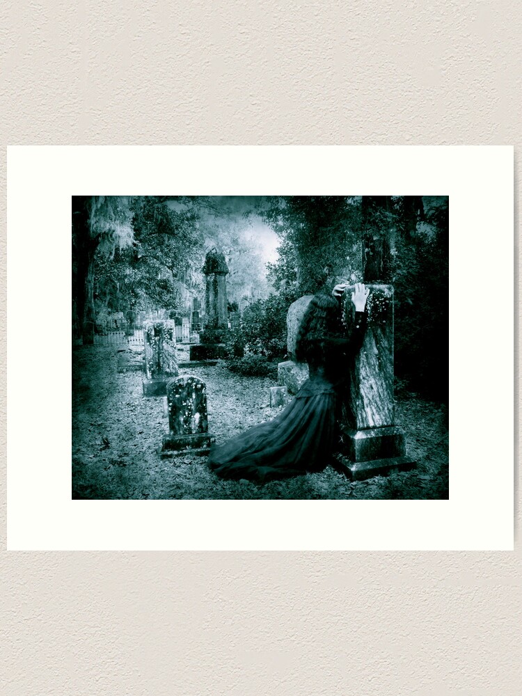 Alternate view of Embracing Death Art Print