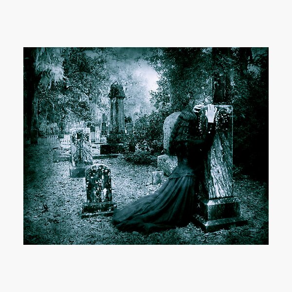 Embracing Death Photographic Print