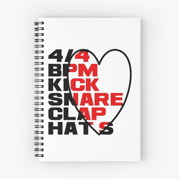 Item preview, 4/4 STROKE BPM KICK SNARE CLAP HAS TECHNO RAVING GIFT designed and sold by emm-j.