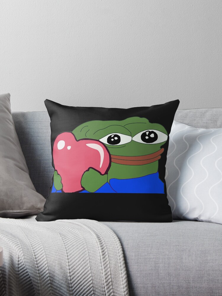 Pepe the 2024 frog pillow