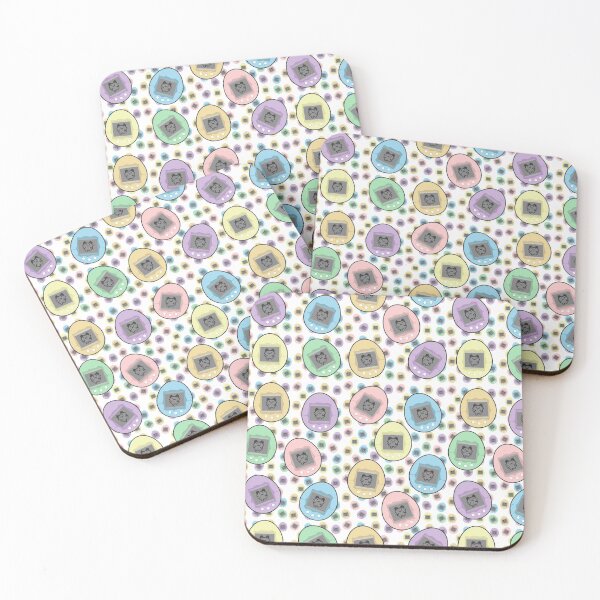 Item preview, Tamagotchi Seamless Pattern designed and sold by wildgica.