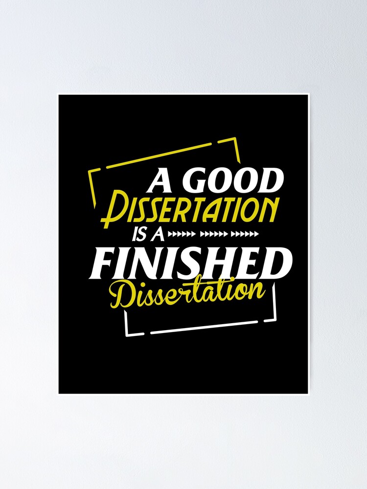 When is a dissertation required image