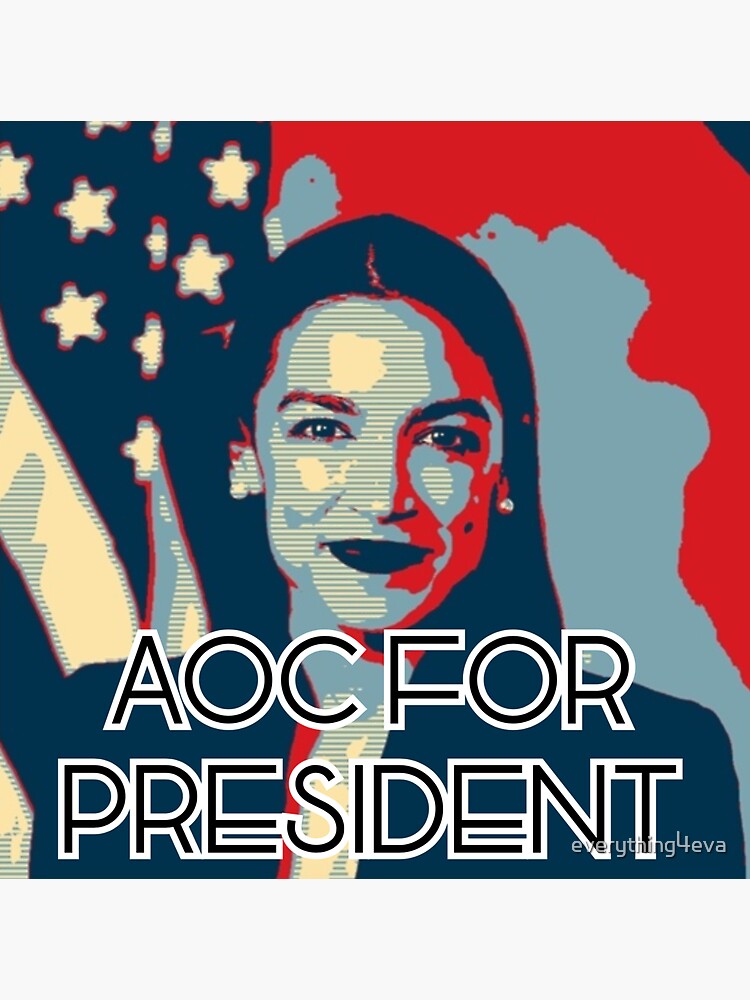 Alexandria Ocasio-Cortez (AOC) For President Magnet