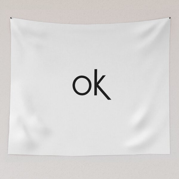 Item preview, Minimal Ok black designed and sold by AMJGrillo.