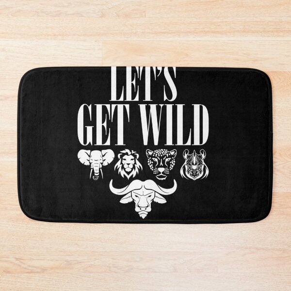 Item preview, Wild animals - the African Big Five designed and sold by TeeZoneZtore.