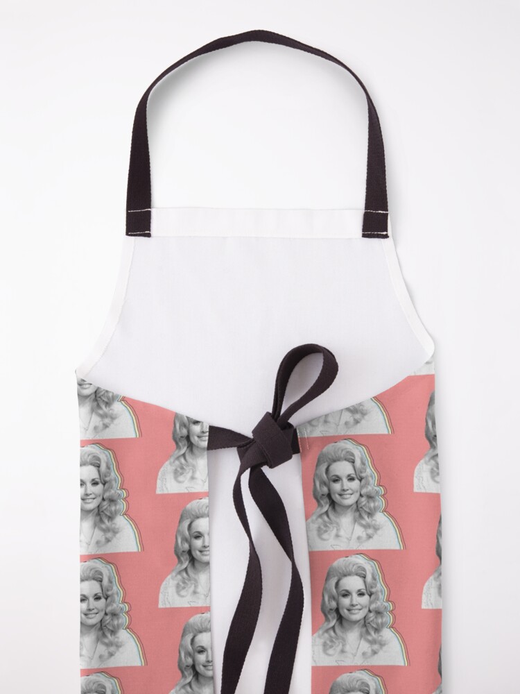 Alternate view of dolly parton Apron