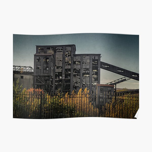 Huber Coal Breaker detail 1 Poster
