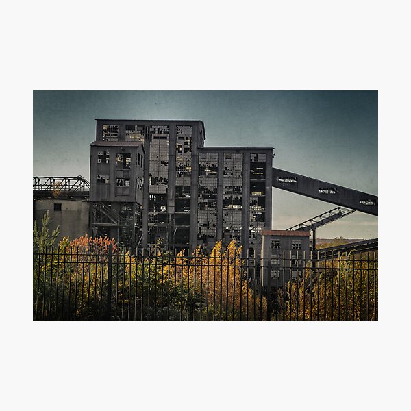 Huber Coal Breaker detail 1 Photographic Print