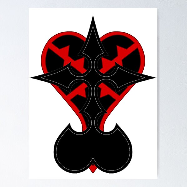 Vista previa del artículo con la obra «heartless and nobodies symbol», diseñado y vendido por Borghy.
